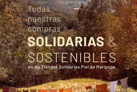 Tiendas Solidarias- Piel de Mariposa- otoño 2024- moda sostenible- naturaleza